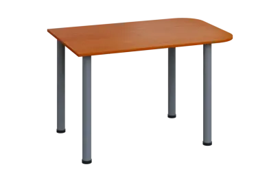 EJH 2 - 120 přístavba jednací, kovová podnož stříbrná, deska 25 mm, třešeň šumavská